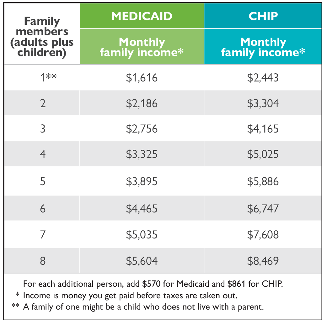 Chip Income Guidelines 2024 - Ellyn Hillary
